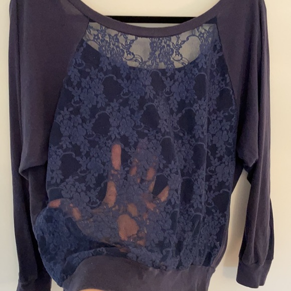 American apparel sheer top - Picture 3 of 4